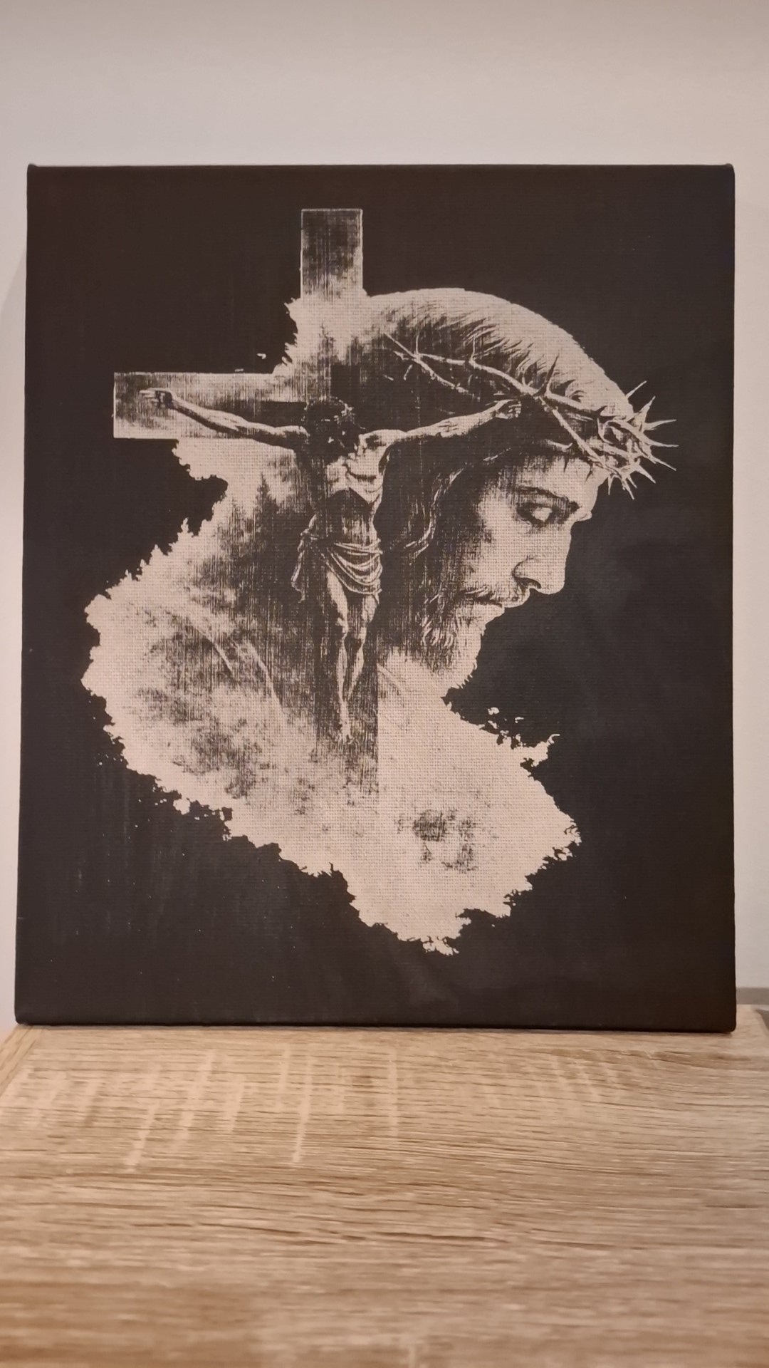 Toile gravée Jésus-Christ